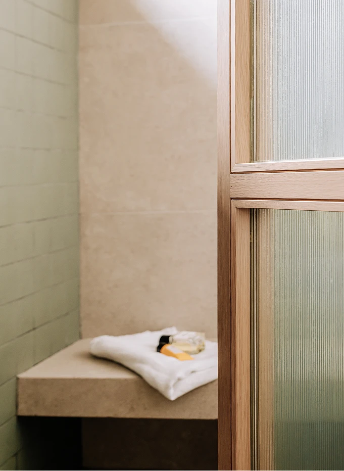 Detalle arquitectónico de un proyecto residencial de Saitor